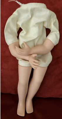 Puppe Lutzie Körper Hülle 50 cm, Porzellan mit Arme und. Beine