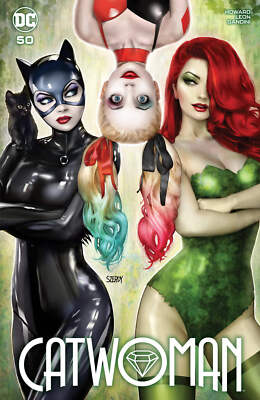 Catwoman #50 SIGNED by Nathan Szerdy Gotham City Sirens Trade Exclusive Harley Q