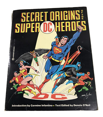 Secret Origins of the Super DC Heroes Superman Batman 1st Printing