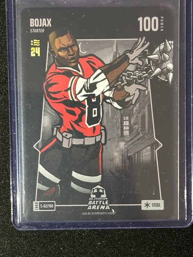 2024 Bo Jackson Battle Arena Starter BOJAX Steel #S-02/100