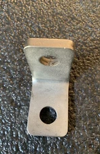 Angle Iron Bracket- Heavy Duty- Stainless Steel- 1/2” Hole (lot of 8)