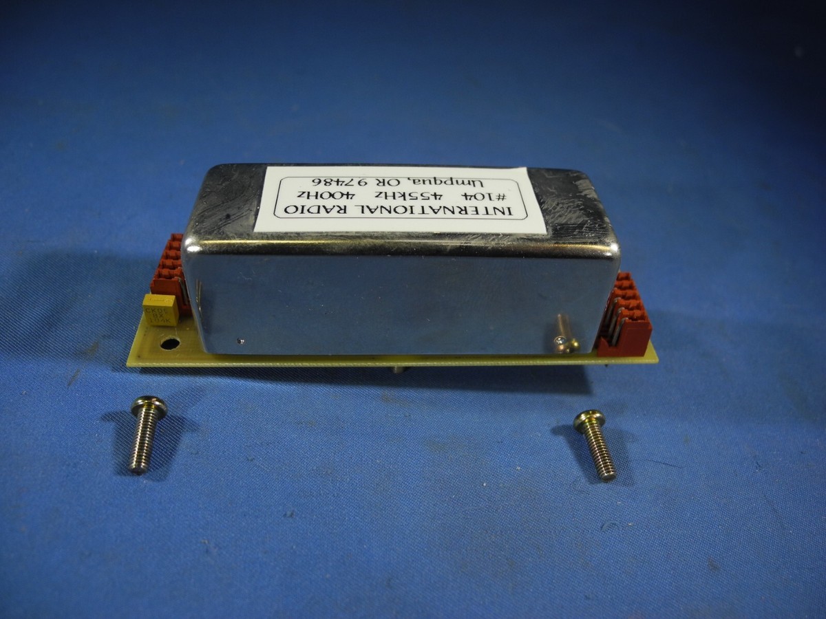 INRAD #104 400Hz CW/RTTY FILTER KENWOOD YG-455C-1 TS-850S TS