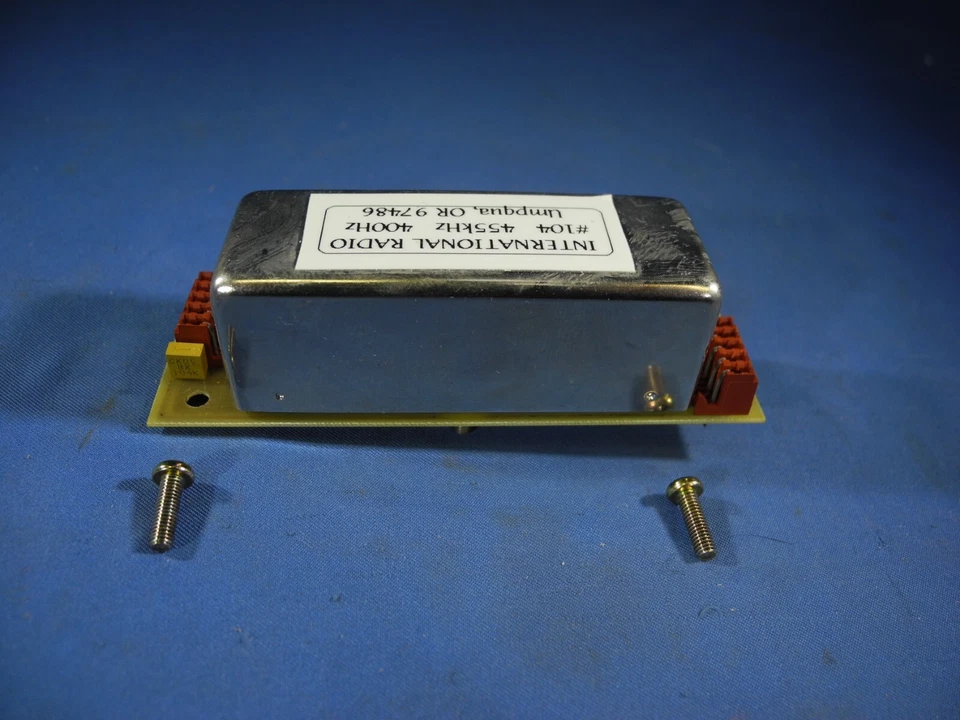 FILTRO INRAD #104 400Hz CW/RTTY KENWOOD YG-455C-1 TS-850S TS-450S TS-930S TS-940 Foto 4 de 4