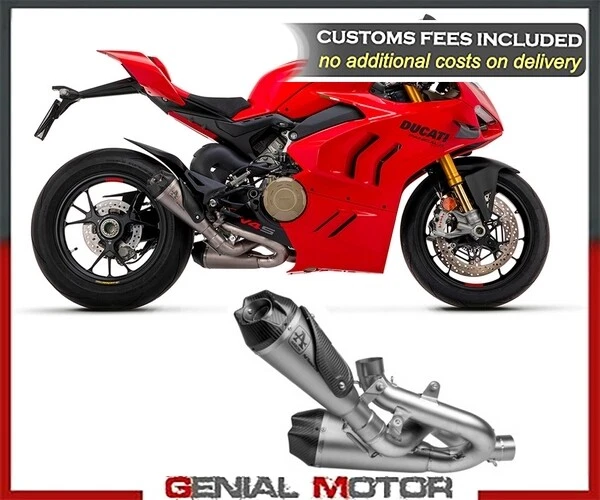Panigale v4 exhaust options deals