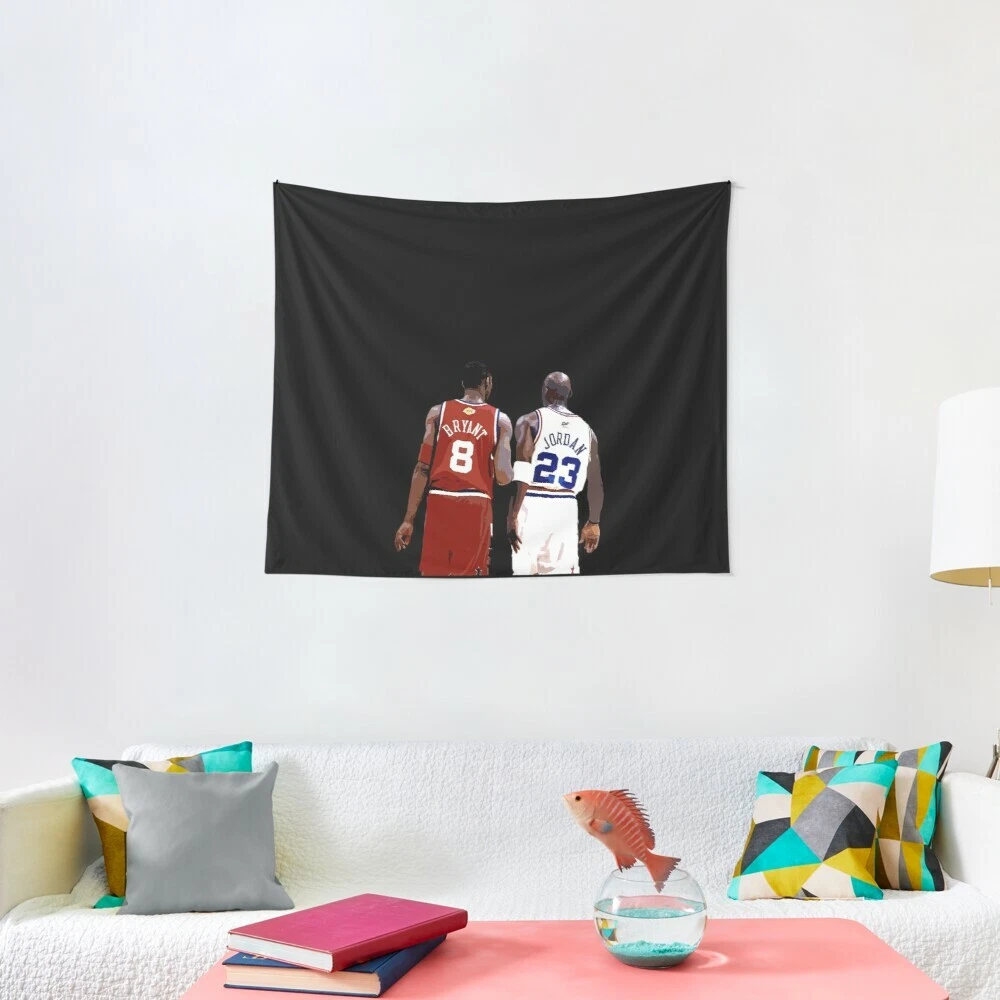 Bryant and Jordan Tapestries Kobe Bryant Wall Tapestry eBay