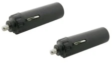 Pair of Cigarette Lighter Power Plug  - US Stock