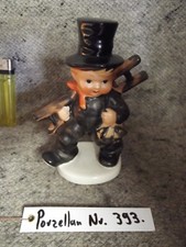 Porzellan Nr. 393,Porzellanfigur, "Hans im Glück"Schornsteinfeger,farbig,gemarkt