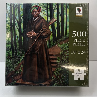 African American Expressions Harriet Tubman 500 Piece Jigsaw Puzzle