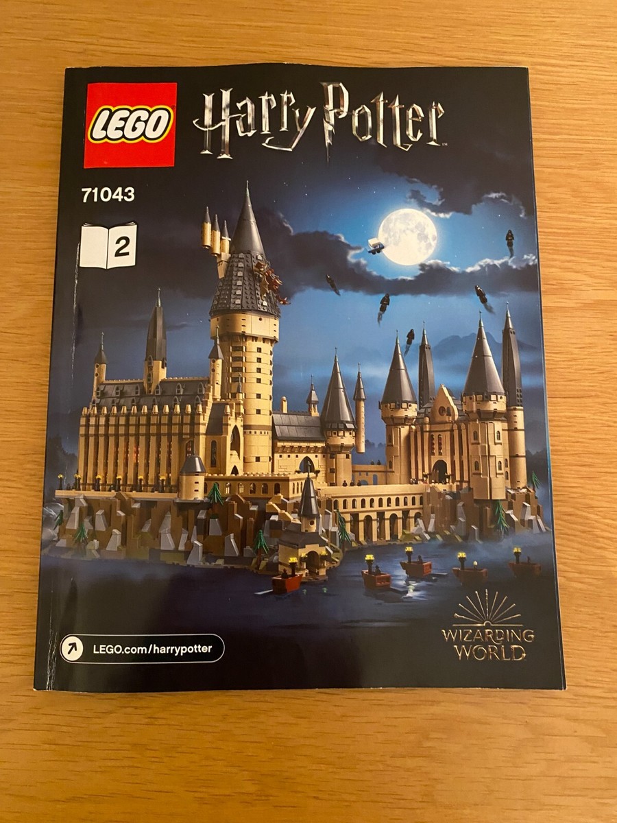 Lego Instructions Hogwarts Castle INSTRUCTION BOOK For LEGO Harry