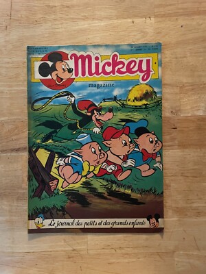 MICKEY MAGAZINE 1955 №233 Mickey Magazine Walt Disney Comic
