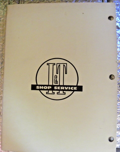 1979 I&T Shop Service Manual for Ford Tractor Series1000 1600 FREE SHIPPING - Picture 5 of 5