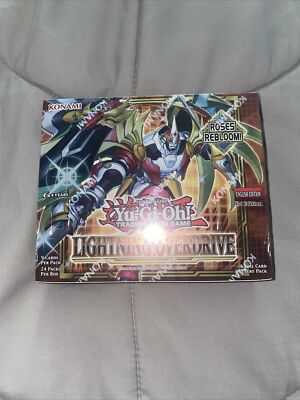 Yugioh Lightning Overdrive 1st Edition Booster Box Factory Sealed | eBay