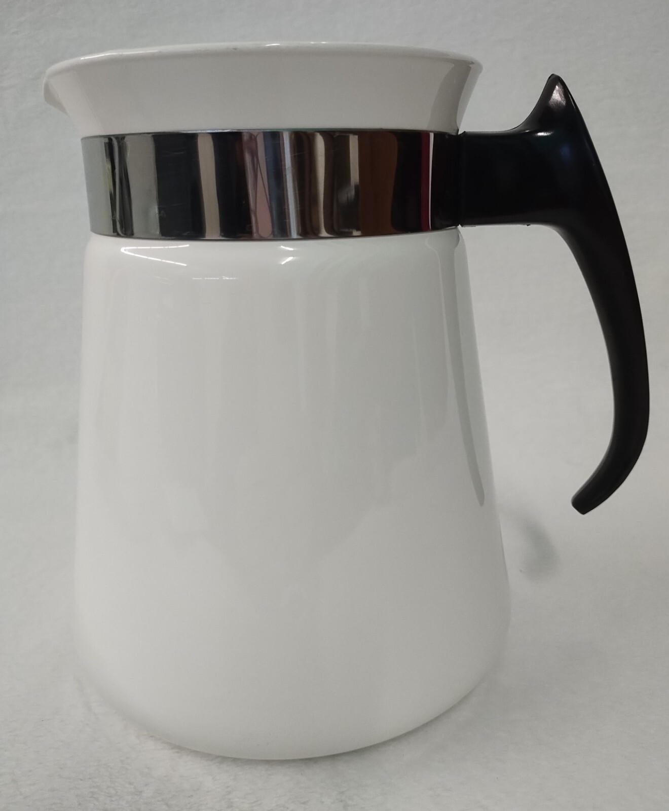 Corning Ware Cookmates Tea Kettle / Pot. Retro. White 8 Cup