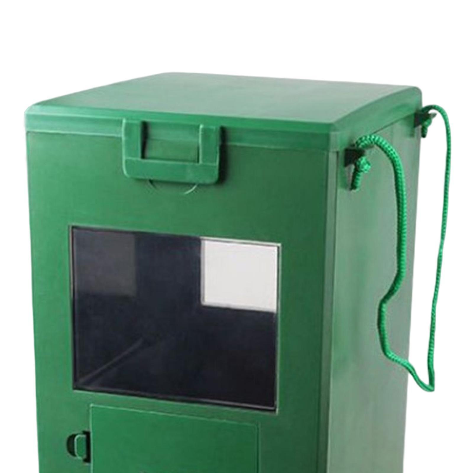 Automatic Pond Fish Feeder Outdoor Timer Feeders Large Capacity Auto