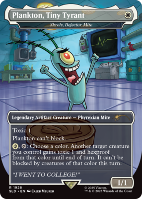 MTG Secret Lair x SpongeBob SquarePants Legends of Bikini Bottom