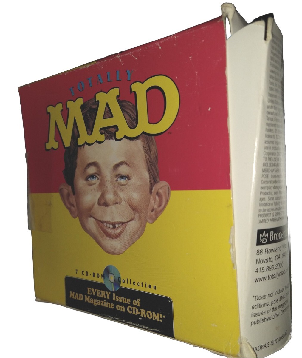 Totally Mad Magazine 7 CDROM Collection 1999 Every Issue from 1952 to 1998 good eBay