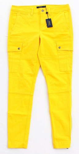 Polo Ralph Lauren Yellow Cotton Stretch 