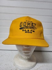 Vintage The Comet 94.9 Fm WZIO Radio Hat Cap Snapback USA Made