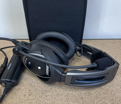 Bose A20 Aviation Headset with Bluetooth and Lemo 6-Pin Connector