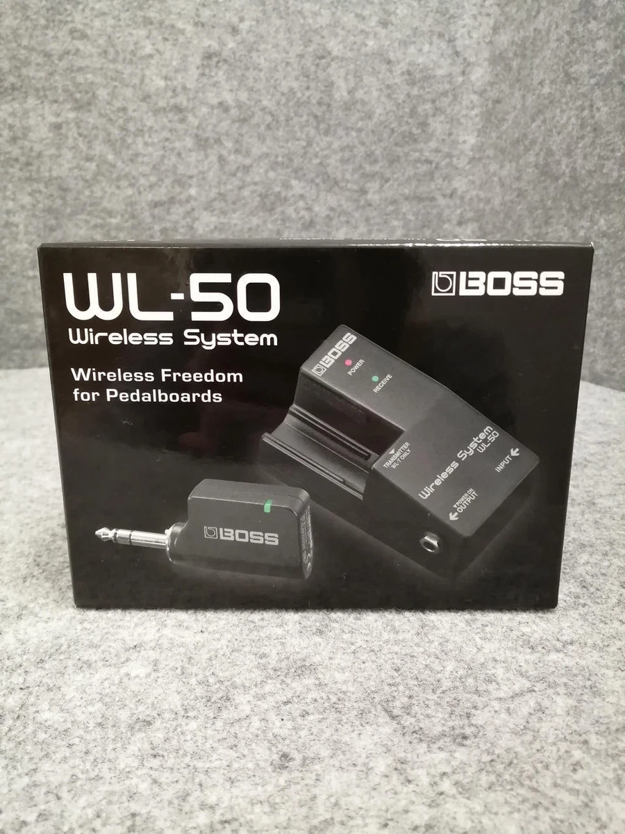 Boss WL-50 Guitar Wireless System for Pedalboards Good Condition