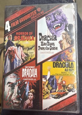Dracula Risen From Grave Taste The Blood Of + Dracula 1972 Horror Of Dracula DVD