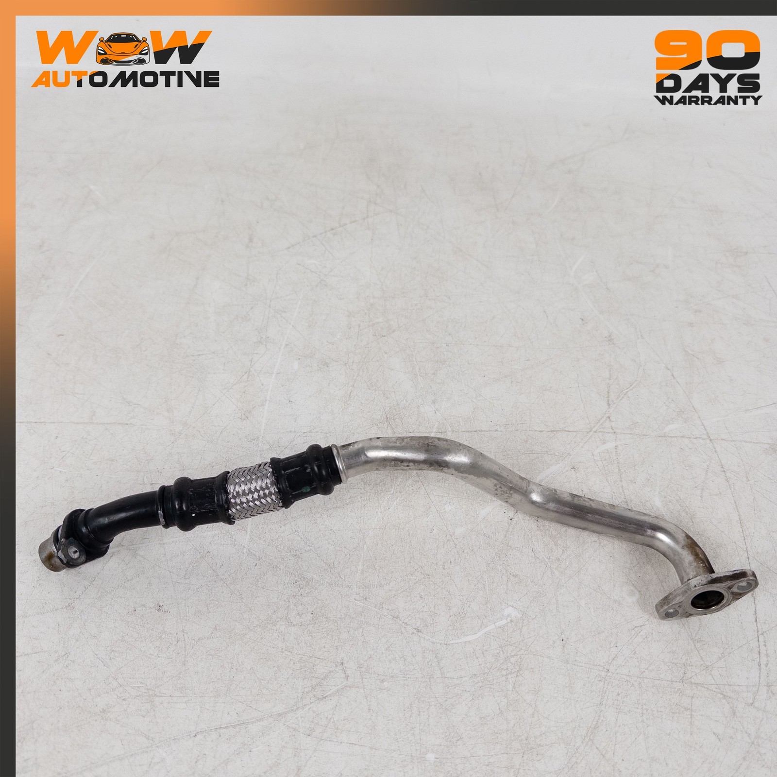 04-19 BENTLEY CONTINENTAL GT FLYING SPUR RIGHT TURBOCHARGER RETURN OIL LINE OEM