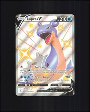 lapras v pokemon card value - SV110/SV122 - Shiny Holo Rare - Shining Fates [WPM] Larimar Rain Look at the top 20 cards of your deck and attach any number of Energy cards you find there to your Pokmon in any way you like Lapras V #SV110 Prices |