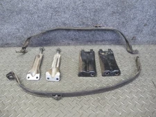 89-92 TOYOTA SUPRA MA70L 6pcs FUEL TANK STAPS MOUNT BRACKET SET 71K MILES OEM