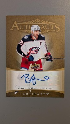 2022-23 Upper Deck Artifacts 2005-06 Retro Auto Facts Boone Jenner Auto