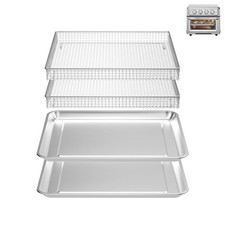Air Fryer Basket Tray and 2 PCS, Stainless Steel