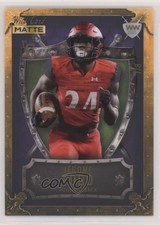 2022 Wild Card MATTE Weekend Warriors 7/8 Jerome Ford Rookie RC Shield 0q1p. rookie card picture