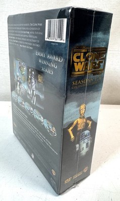 Star Wars: The Clone Wars - The Complete Seasons 1-5 (DVD, 2013