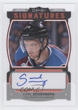 2015-16 Upper Deck O-Pee-Chee Update Signatures Carl Soderberg #US-CS Auto 0o0