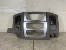 2002-2005 Dodge Ram 1500 Tanchrome Radio Dash Trim Bezel With Vents Oem