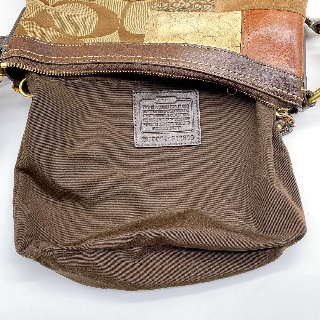 COACH Multi-Patterned Patchwork Crossbody Shoulde… - image 14