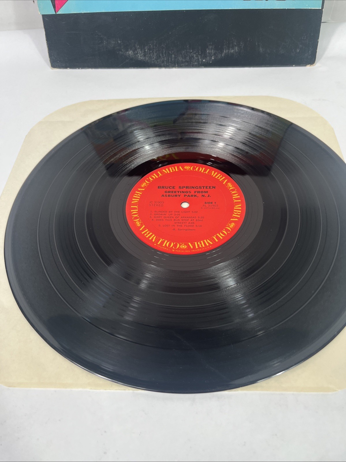 Bruce Springsteen Greetings From Asbury Park, N.J.  JC 31903) Tested VG+ thumbnail 11