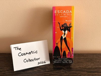 Sealed Limited Edition 2011 November Escada Rockin Rio 50 ml Batch Code 1334