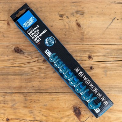 Draper Expert 8 Stück metrisch Krähenfuß Steckschlüsselsatz 3/8'' 61034