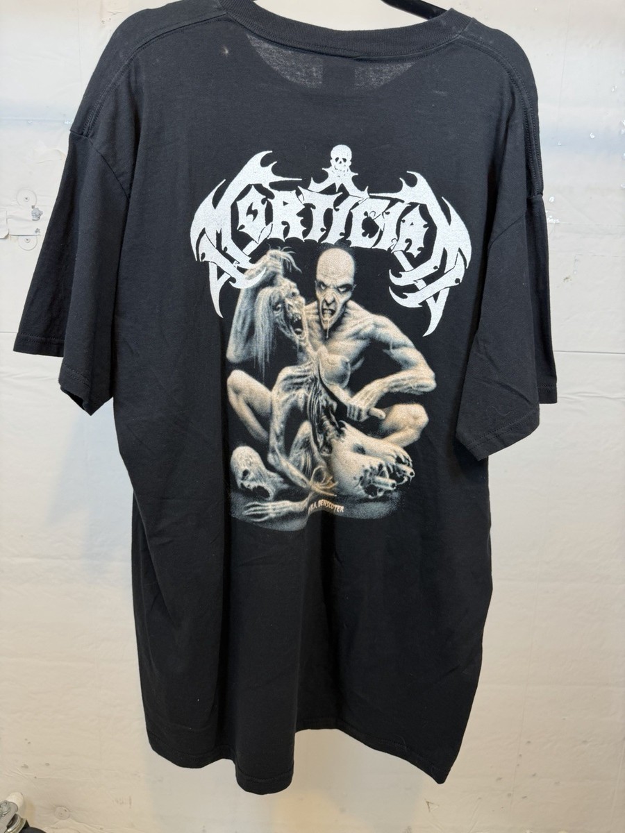 Vintage モリンフェンTシャツ　mtg Shirt XL Morinfen Vintage Mortician Shirt XL House By The Cemetery 2004 | eBay