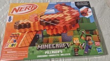 BRAND NEW Never been open Minecraft Nerf Crossbow Dart Blaster with 6 Darts