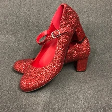 Pleaser Funtasma Glitter Mary Jane Round Toe High Heels Women GLINDA/50G size 9