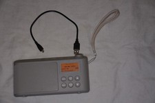 iBox Spectrum Portable DAB Radio DAB+ FM USB Rechargeable Grey LCD Display
