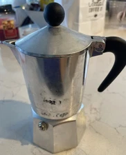 Italian Bialetti Crusinallo Octoganal Stovetop Espresso Maker Italy