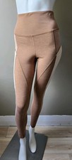 American Eagle Outfitters The Everything Pocket Legging Small Tan/Natural