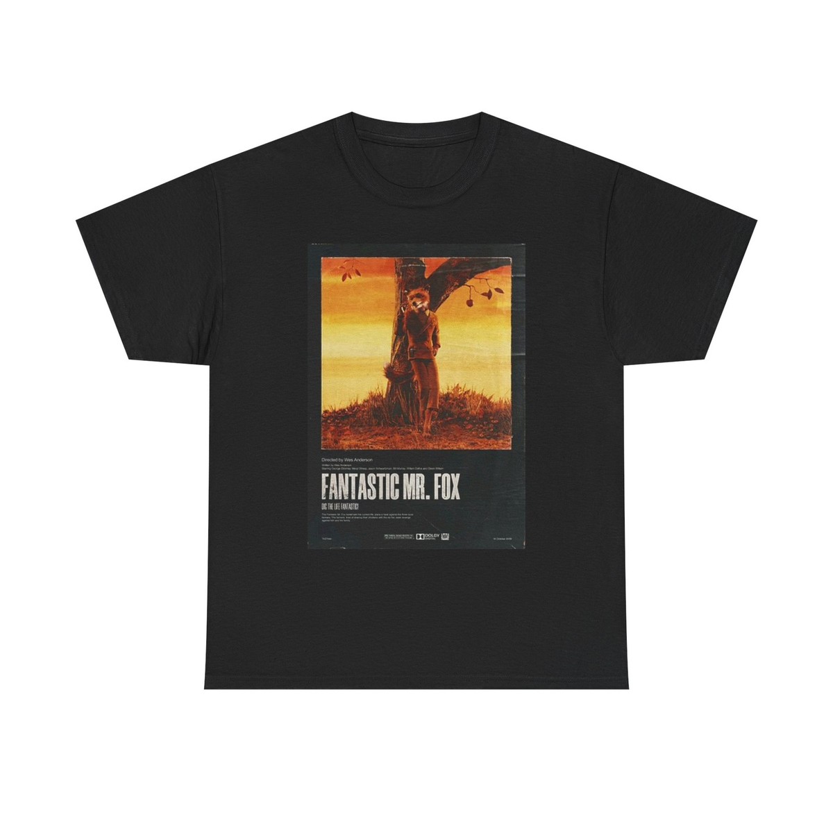 Fantastic Mr Fox Graphic T Shirt Unisex BRAND NEW Cotton Tee | eBay