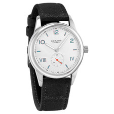 Nomos Club Campus Manual Anthracite Vegan Velour 38 mm 737 watch 3