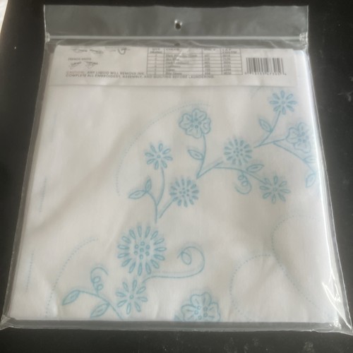 NEU 2003 JD Kreis der Blumen 732 gestempelt 18" Quilt Quadrate zum Sticken 15481 - Bild 2 von 2