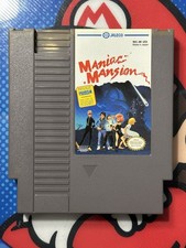 Maniac Mansion Cartridge Only (Nintendo NES, 1990) Tested Authentic