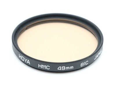 HOYA Skylight (81C) 49mm HMC Filter Multi-Coated Japan im Etui