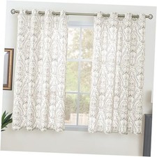 Linen Curtains 54 inch Length 2 Panels for 52"W x 54"L Pack of 2 Taupe